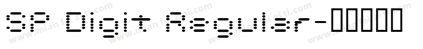SP Digit Regular字体转换